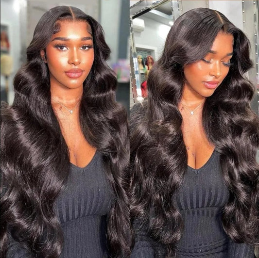 200% Density Body Wave Wig – 4x4 Sheer Lace – Glueless Brazilian Remy Human Hair